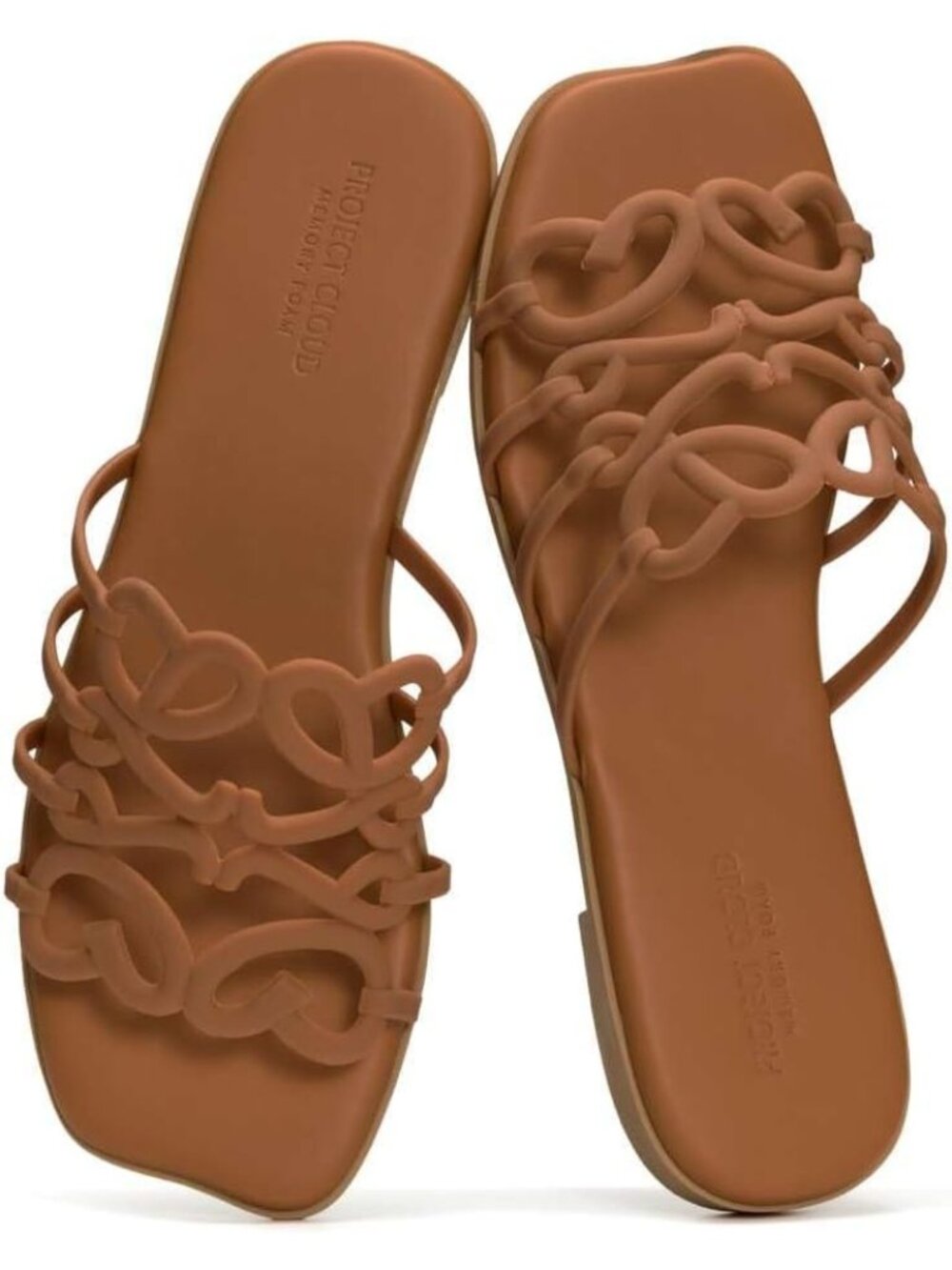 🆕Women's Brown Flat Sandals Non Slip Dressy Sandals Dress Sandals Outdoors